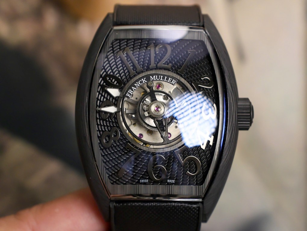 Đồng hồ Franck Muller Rep 11 Grand Central Tourbillon vỏ Carbon 45mm 