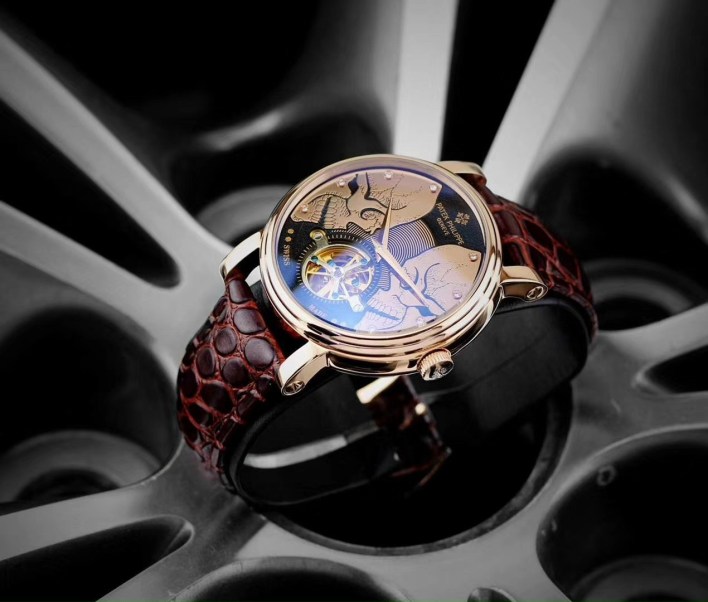 Đồng hồ Patek Philipep nam mặt chữ nhật máy cơ Super Fake 1:1 40mm 