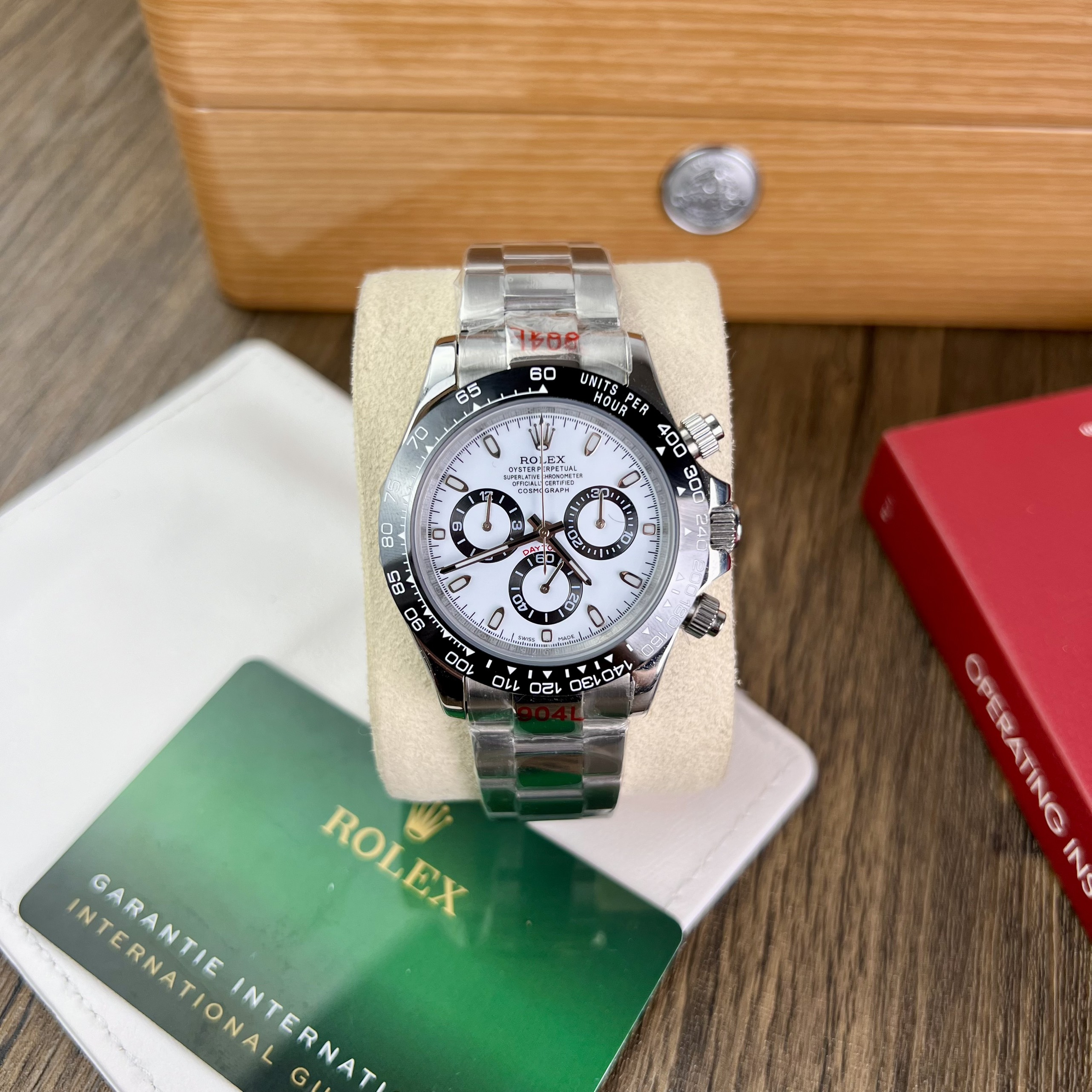 Đồng hồ Rolex Daytona Panda Replica 1:1 máy thụy sỹ EW Factory 40mm