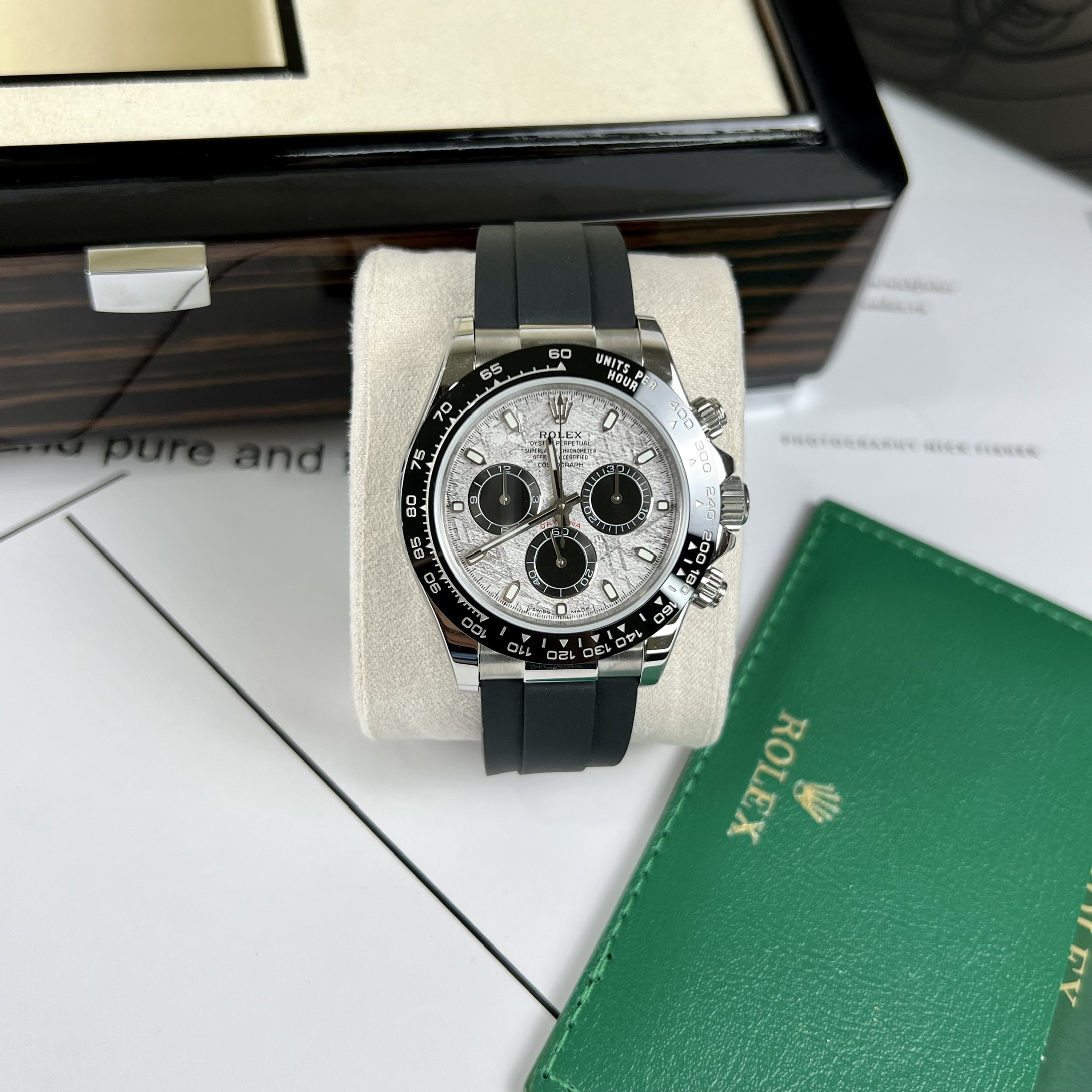 Đồng hồ Rolex Daytona nam mặt thiên thạch Rep 11 thụy sỹ EW Factory 40mm