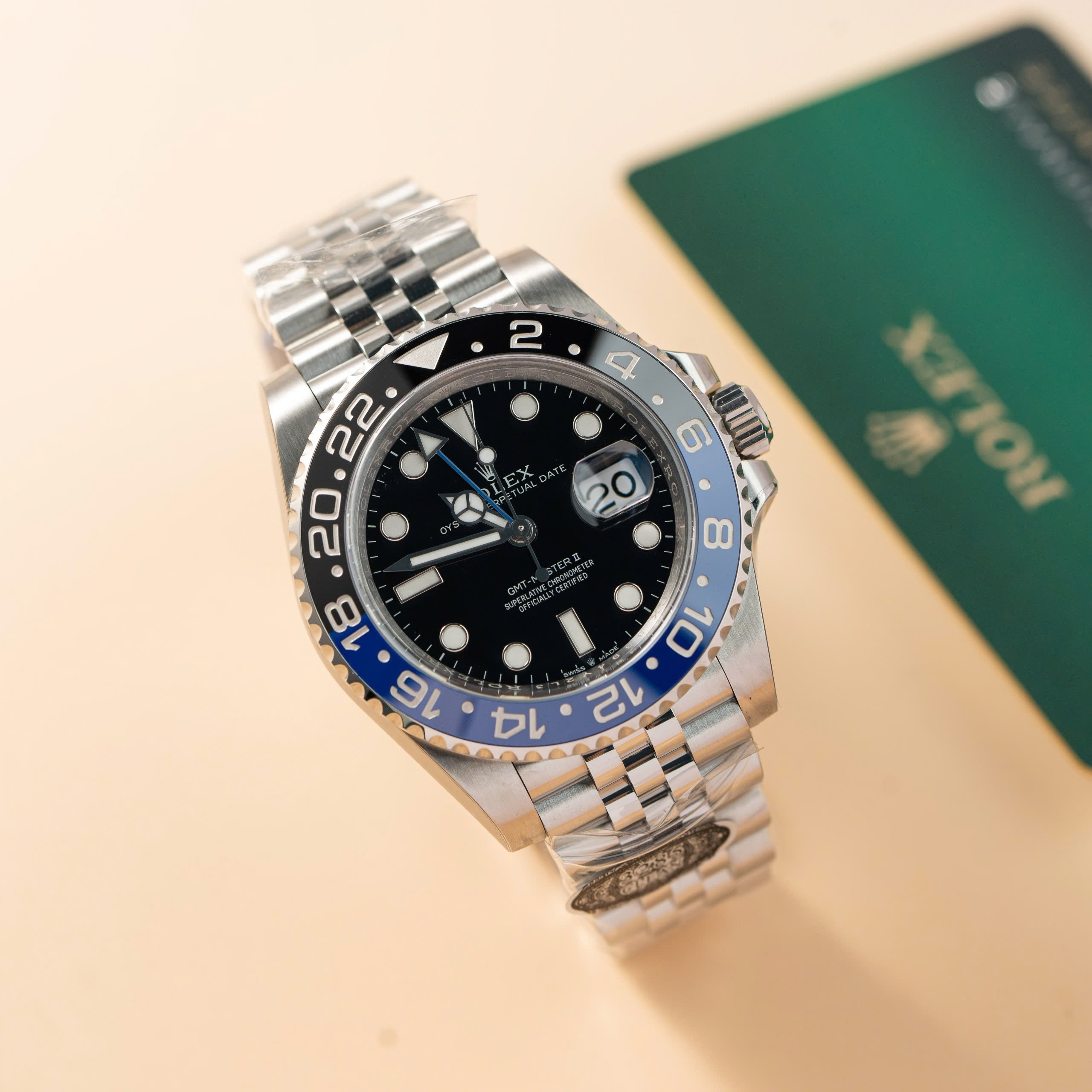 Đồng hồ Rolex GMT-Master II 126710BLNR Batgirl Rep 11 cao cấp Clean Factory 40mm