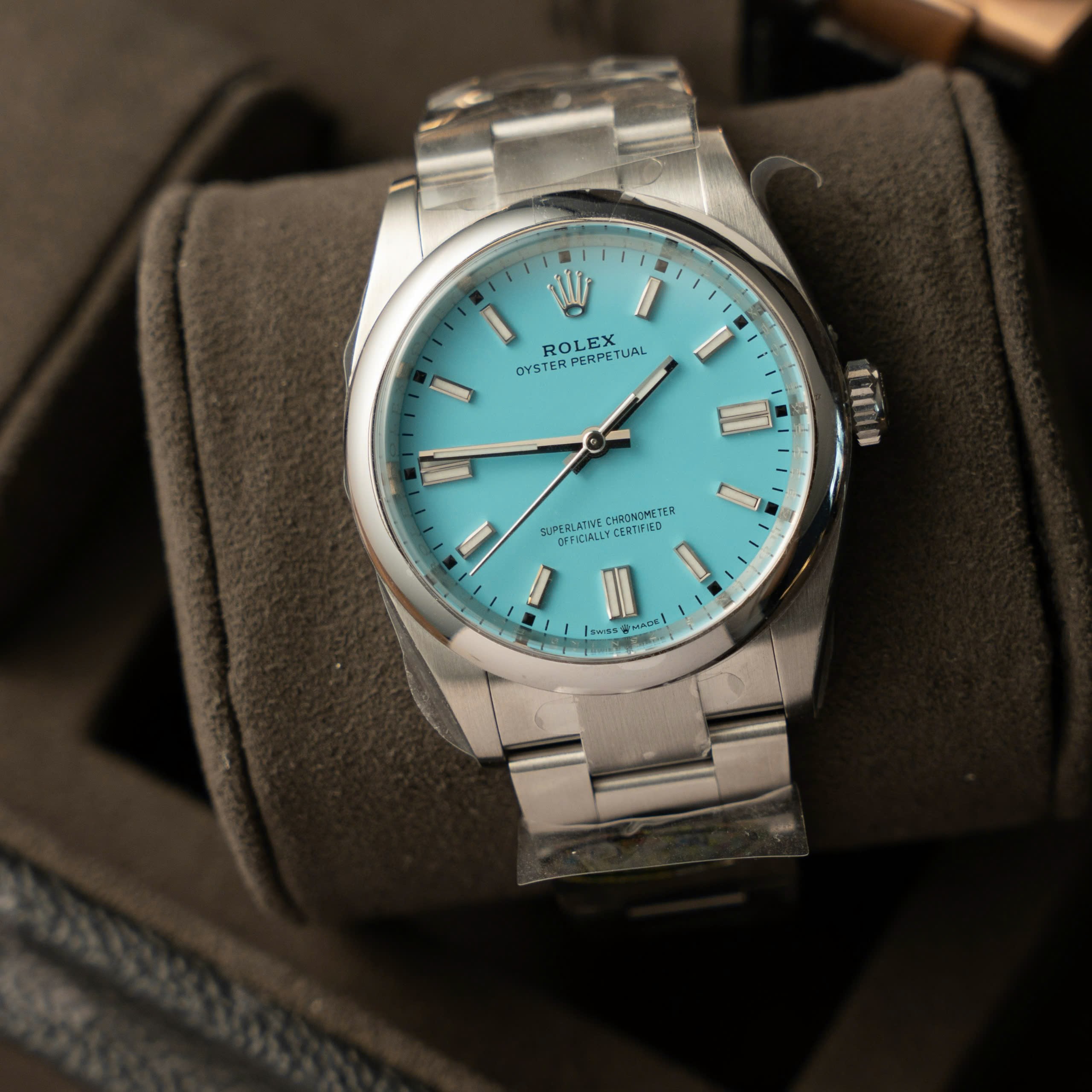Đồng hồ Rolex Oyster Perpetual 124300 Replica 1 1 mặt tiffany nhà máy Clean 41mm
