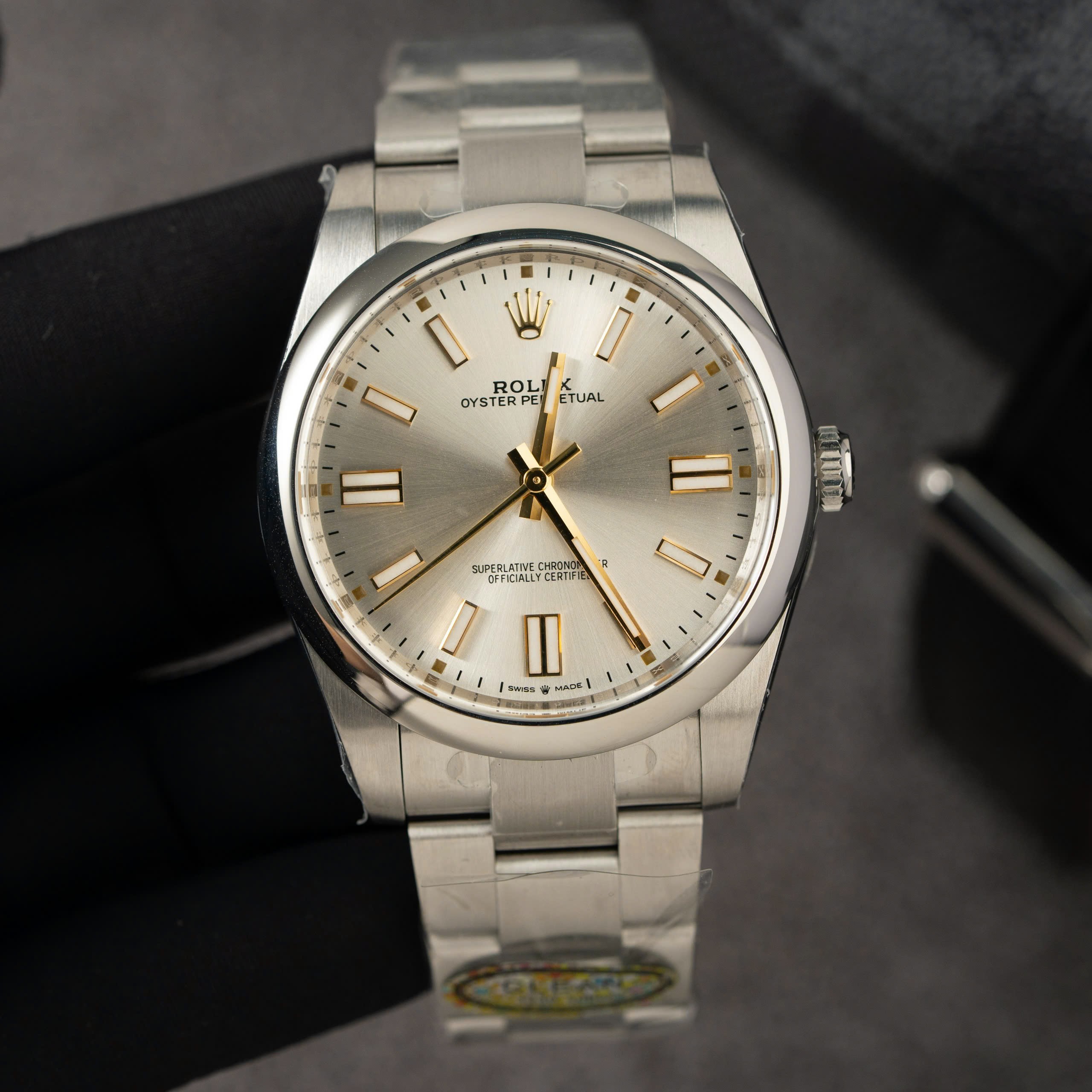 Đồng hồ Rolex Oyster Perpetual Rep 11 cao cấp mặt số bạc nhà máy Clean 36/41mm
