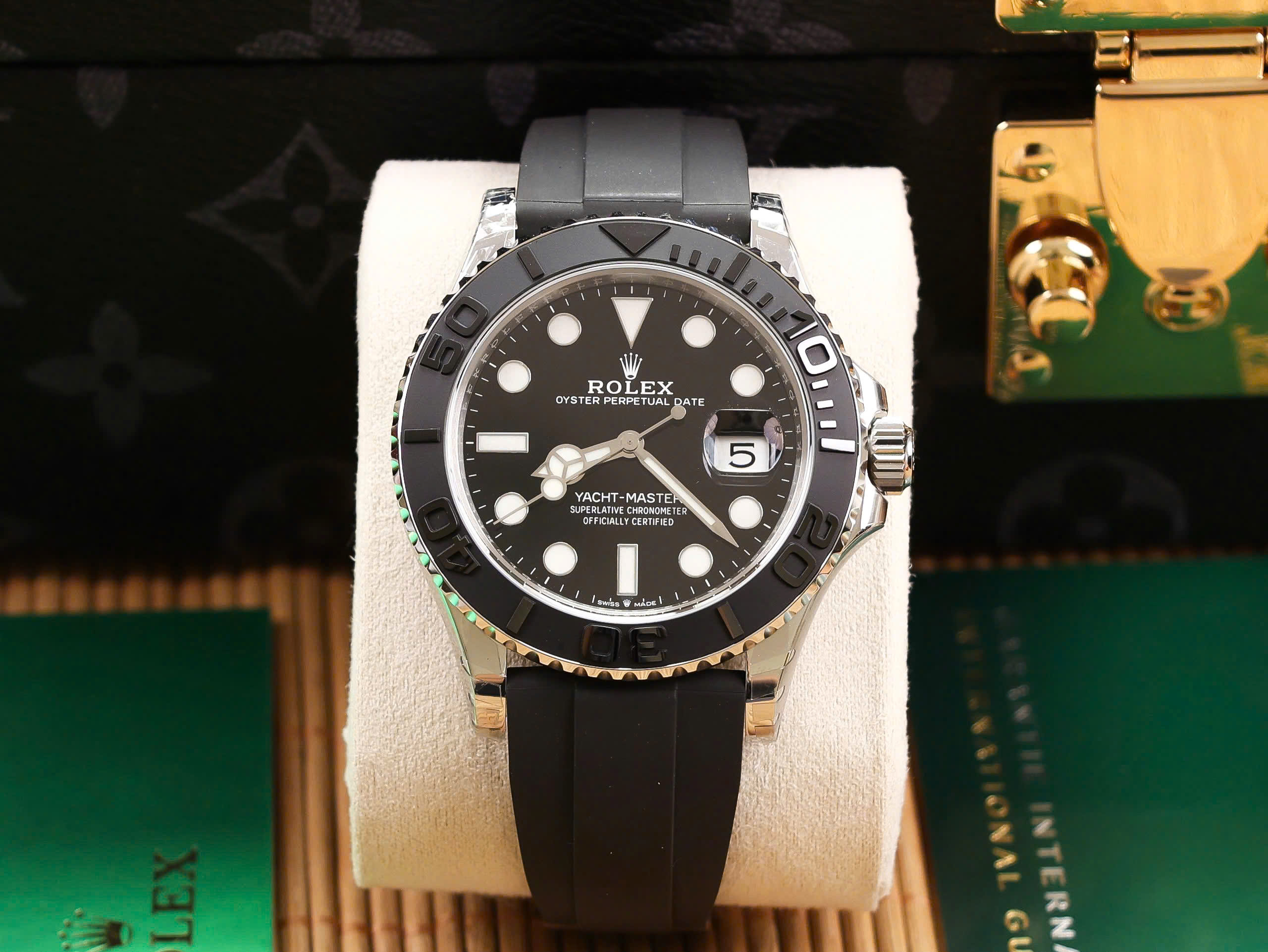 Đồng hồ Rolex Yacht-Master Rep 11 cao cấp tinh chỉnh trọng lượng ~149gram VS factory 42mm