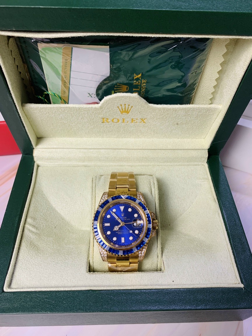 Đồng hồ Rolex Replica 1:1 mạ vàng 18K Rolex Day-Date EW Factory 36/41mm