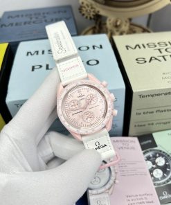 Đồng hồ Omega x Swatch SpeedMaster MoonSwatch Fake 11 Sao Kim 42mm 