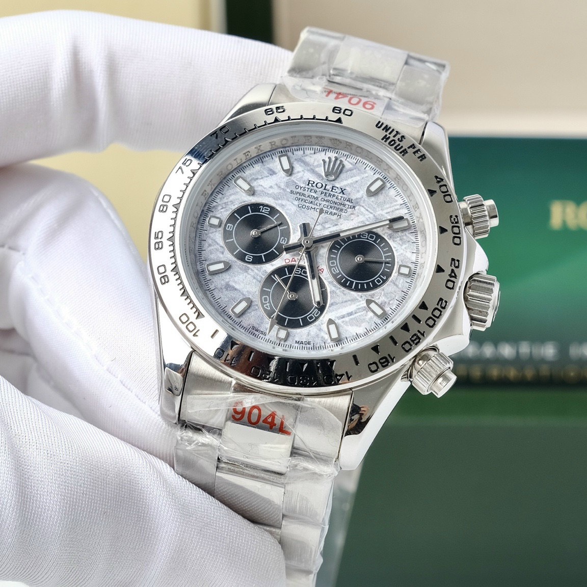 Đồng hồ Rolex Cosmograph Daytona Fake Nhật mặt thiên thạch giá rẻ 40mm