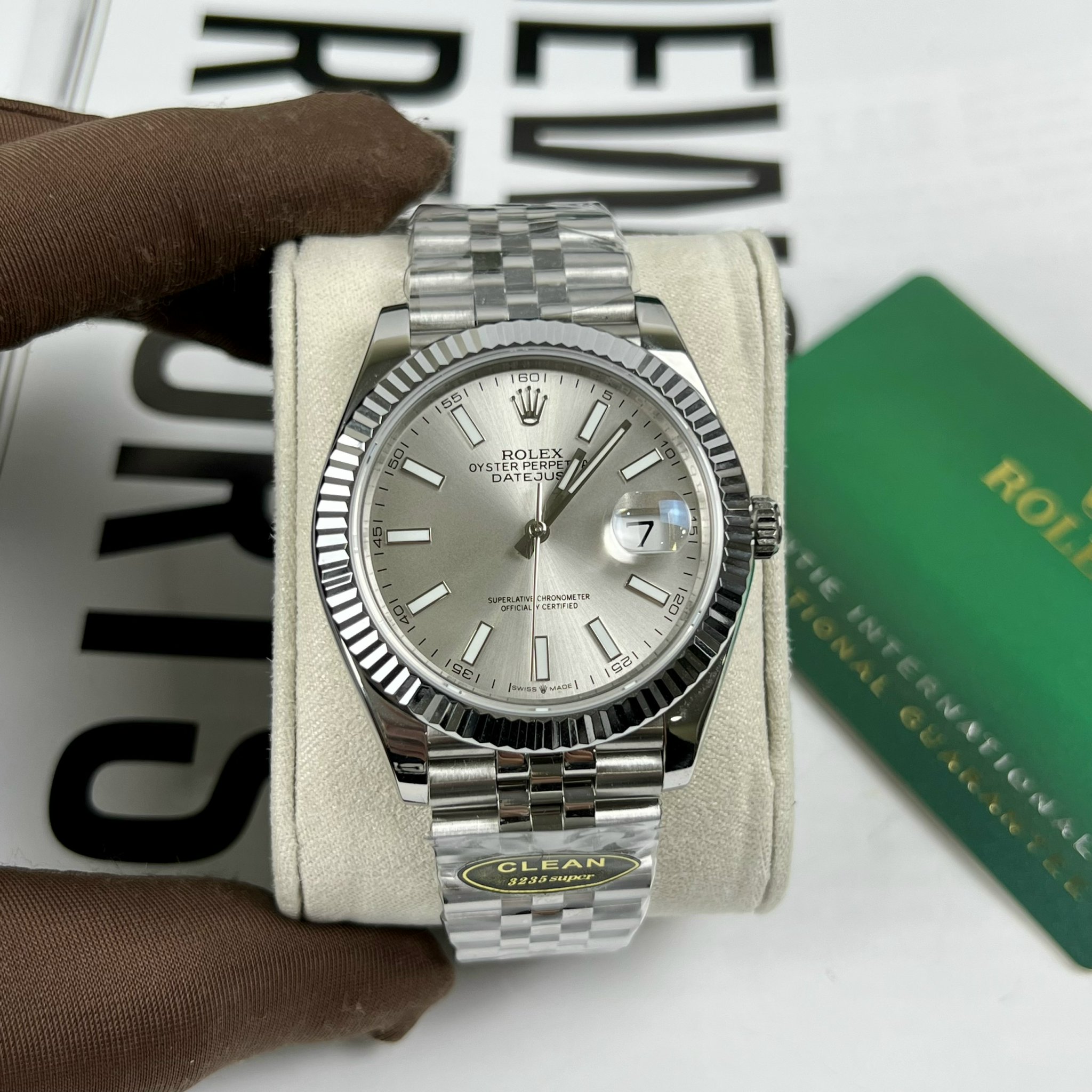 Đồng hồ Rolex Replica 11 Datejust Clean Factory máy Thụy Sỹ Cal 3235 41mm