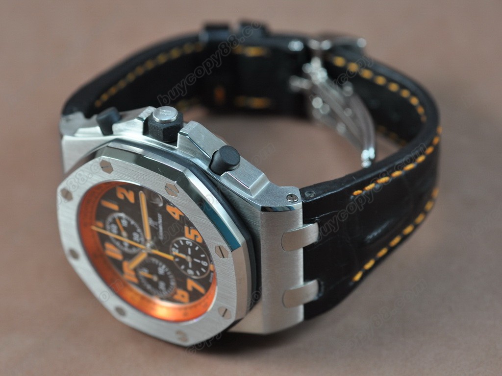 愛彼錶【男性用】 Royal Oak Chronograph SS/LEAsia7750自動機芯搭載8