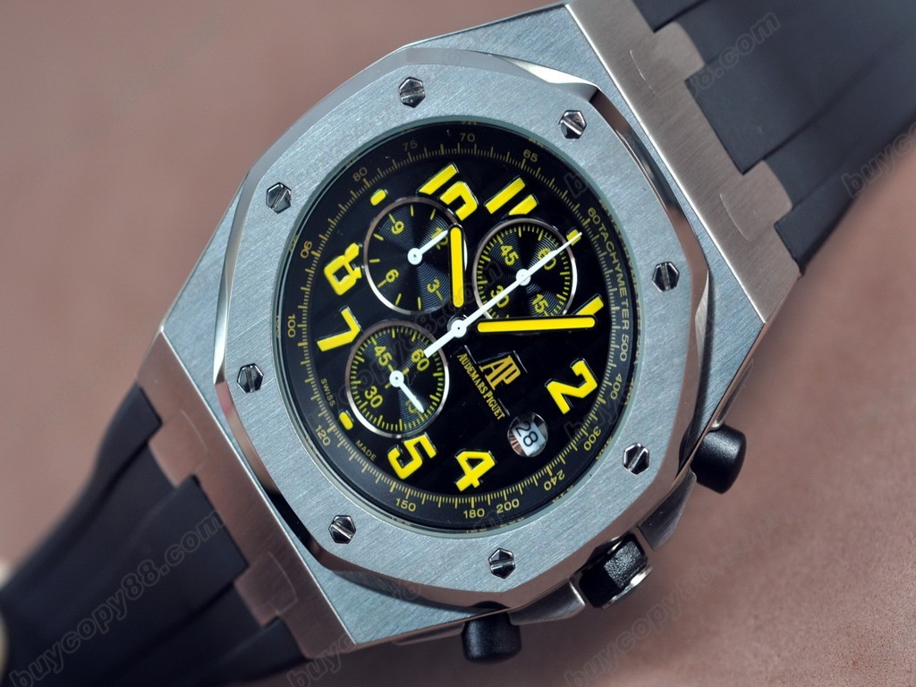 愛彼錶【男性用】Royal Oak ChronographJapanese OS20 石英機芯搭載　7