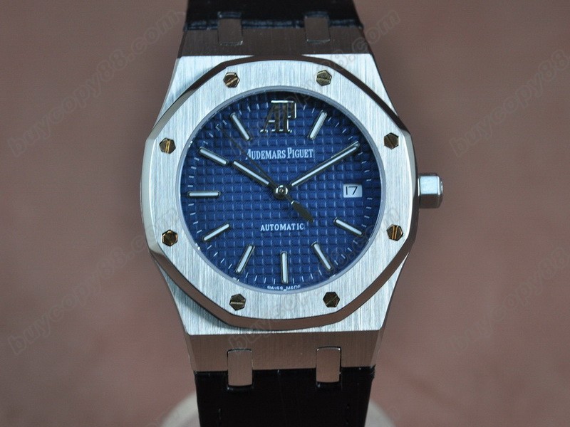 愛彼錶【男性用】 Royal Oak Jumbo 39mm SS/LE Blue Swiss Eta 2824-2自動機芯搭載2