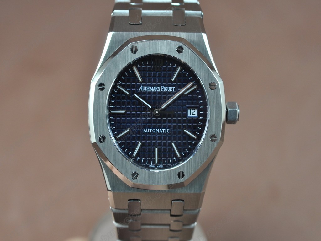 愛彼錶【男性用】Royal Oak Jumbo 39mm SS/SS Blue Swiss Eta 2824-2自動機芯搭載6