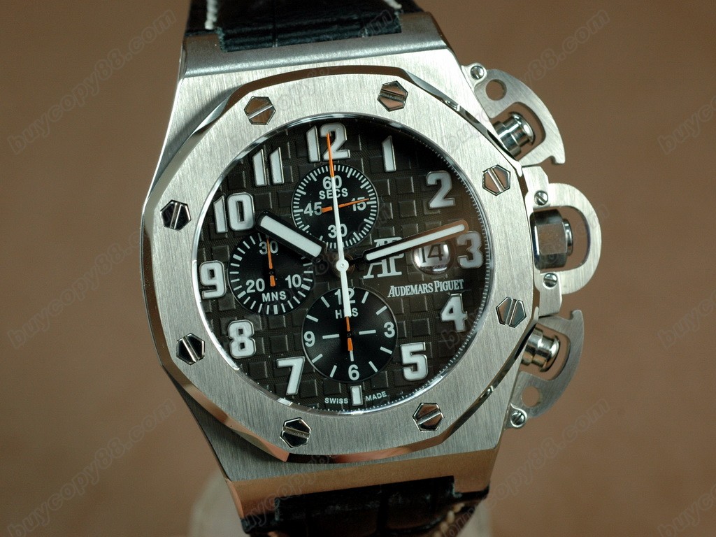 愛彼錶【男性用】T3 Royal Oak Chrono SS/LE Grey Asia7750自動機芯搭載11