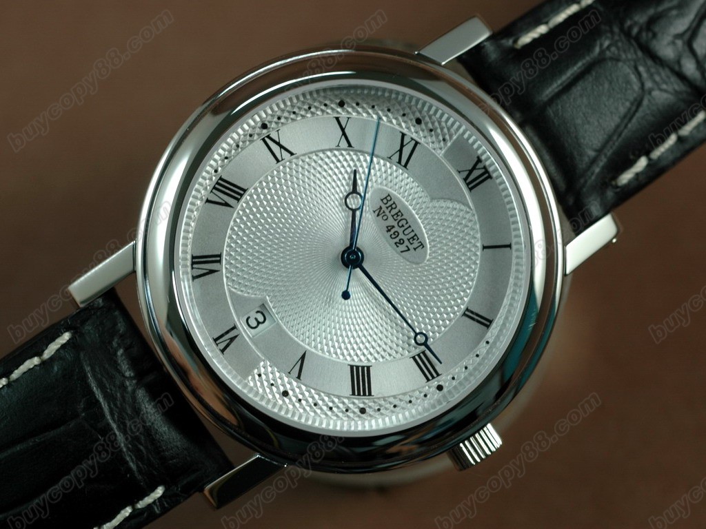 寶璣【男性用】N4927 Classique Automatic with Silver White DialSwiss eta 2824 自動機芯搭載　7