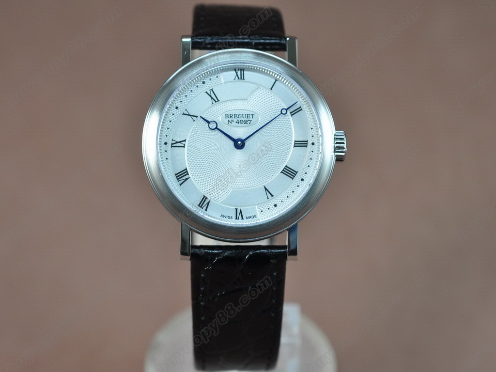 寶璣【男性用】White Dial Asia Manual 手上鏈搭載3