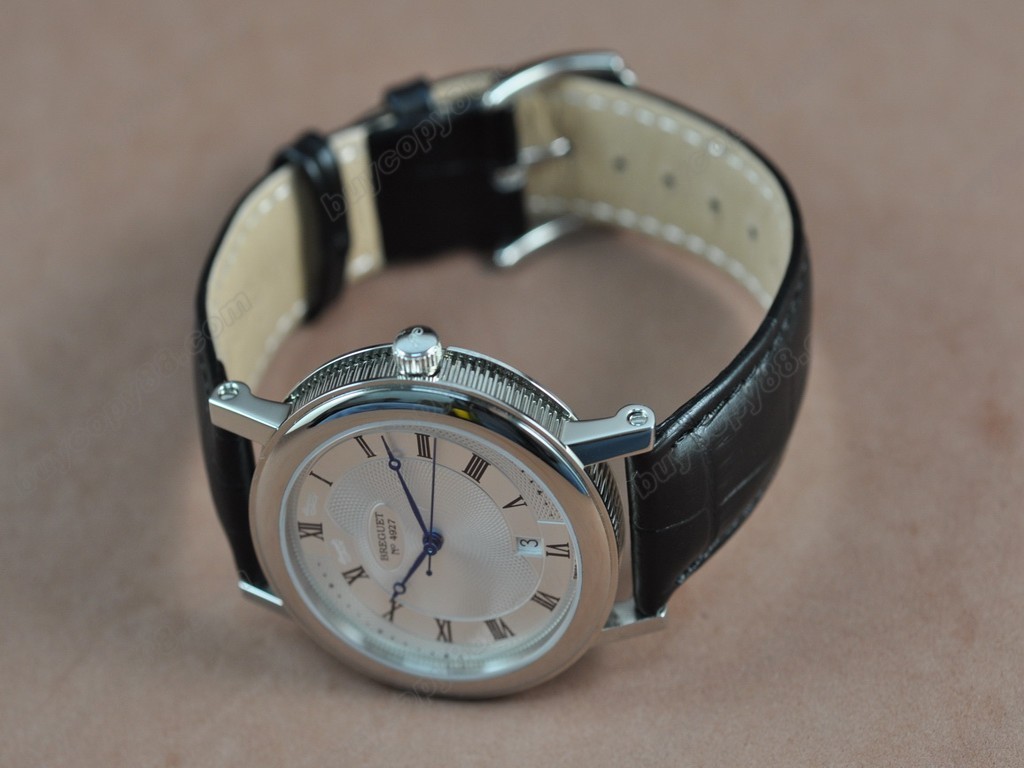 寶璣【男性用】 Classique SS/LE White Swiss Eta 2892-2自動機芯搭載 3