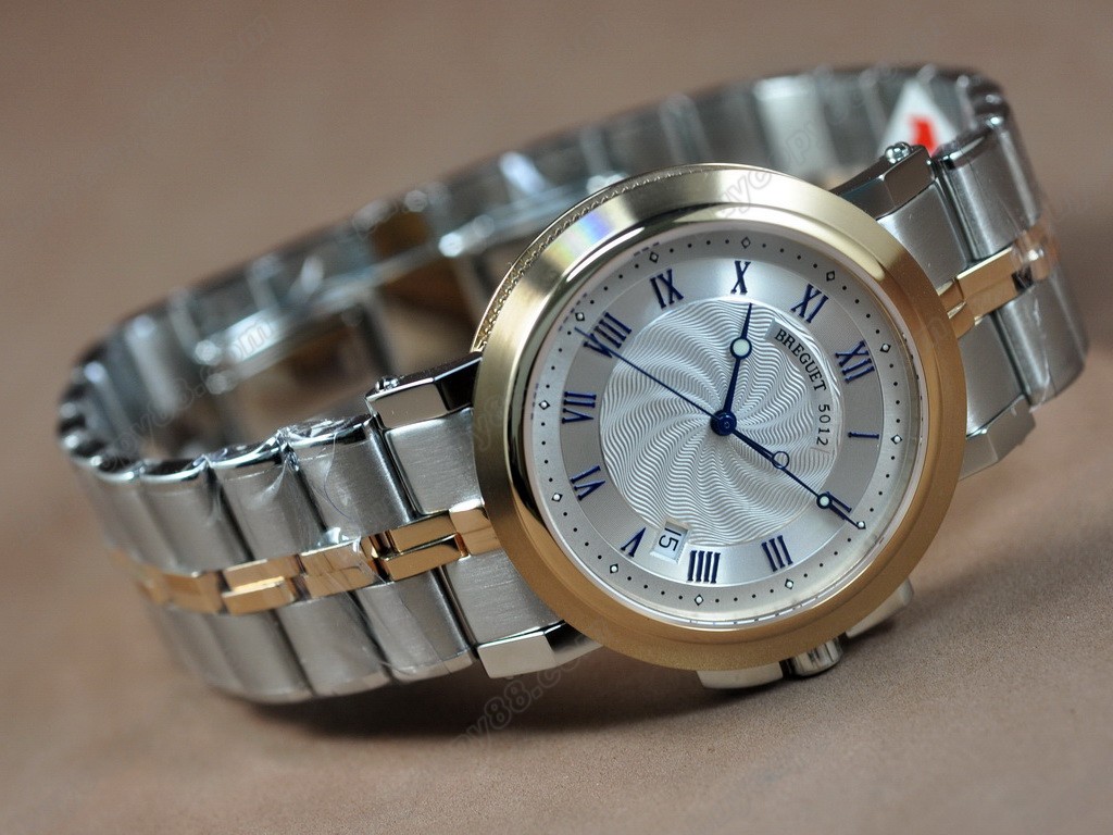 寶璣【男性用】TT MOP White Automatic Swiss Eta 2824-2 自動機芯搭載　5