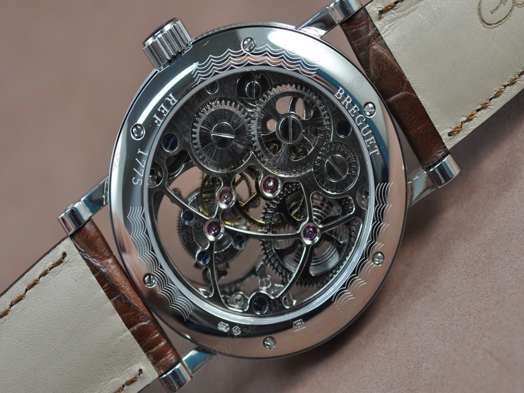 寶璣【男性用】 Tourbillon Skeleton Asian Manual 手上鏈搭載5