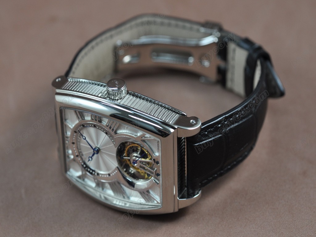 寶璣【男性用】Tourbillon SS/LE White Asian Manual手上鏈搭載0