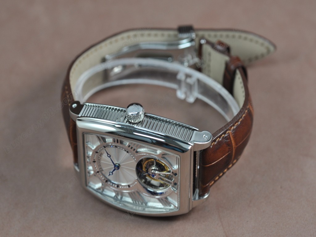 寶璣【男性用】Tourbillon SS/LE White Asian Manual手上鏈搭載6