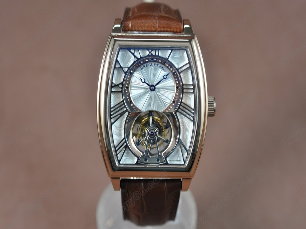 寶璣【男性用】Tourbillon SS/LE White Asian Manual手上鏈搭載0