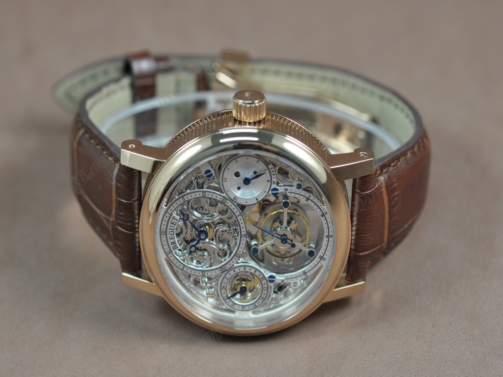 寶璣【男性用】 RG/LE Tourbillon Skeleton dial Asian Manual 手上鏈搭載5