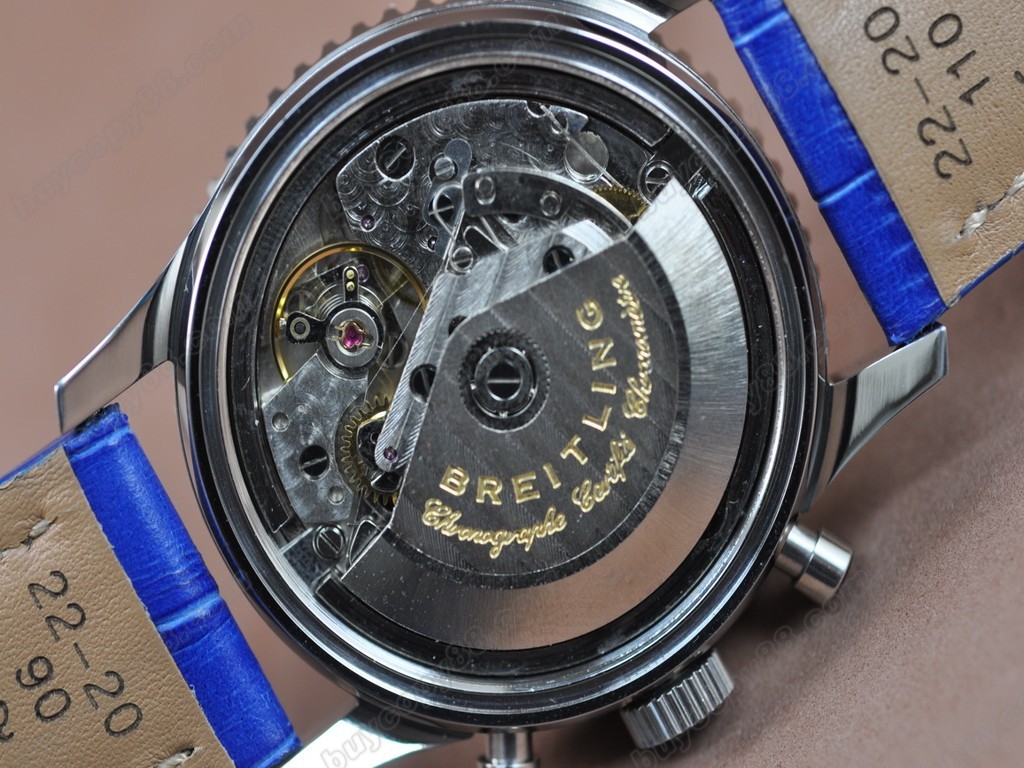 百年靈【男性用】Navitimer Serie Speciale LE Blue Dial Working Chronos自動機芯搭載0