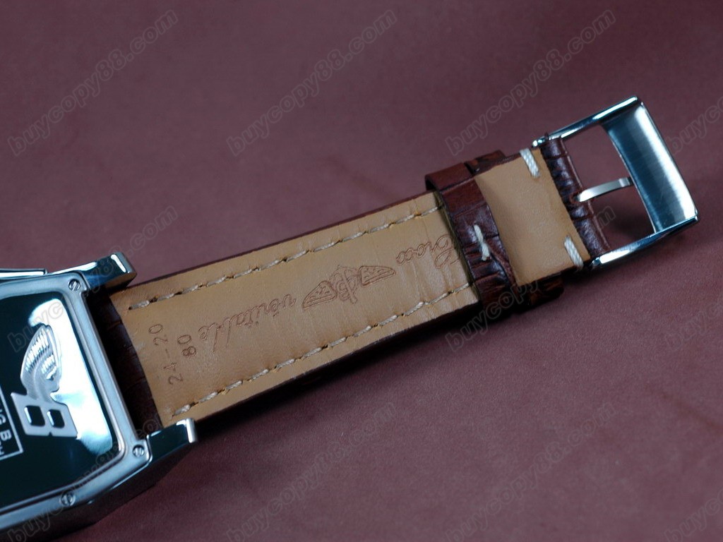 百年靈【男性用】Flying B Chrono SS/LE Brown Asia7750自動機芯搭載1