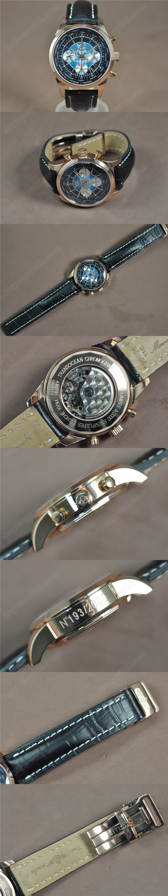 百年靈 Bretling Transocean Chrono A-7750 自動機芯搭載0