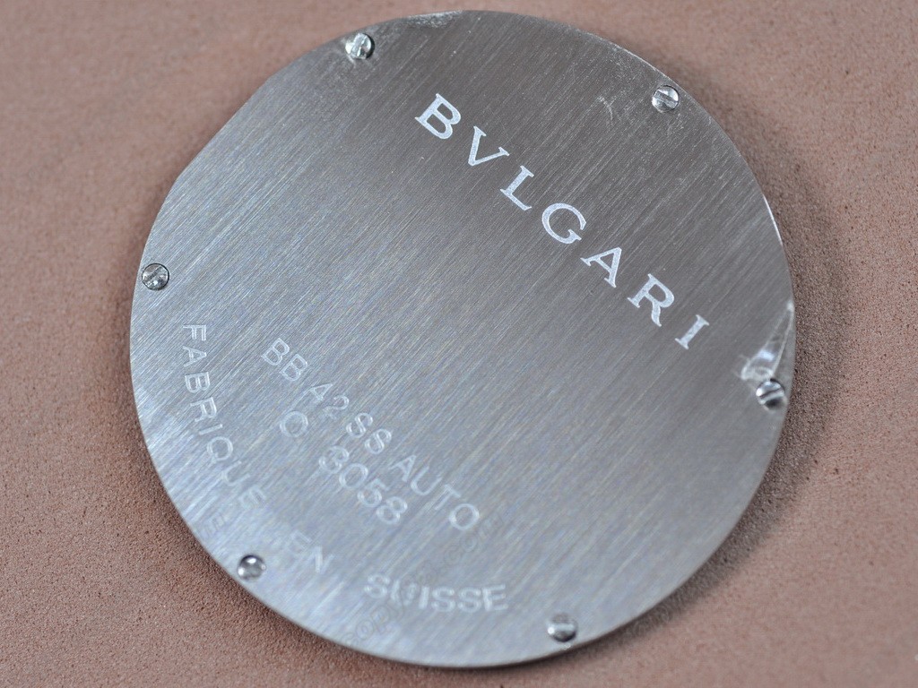 寶格麗【男性用】Bvlgari-Bvlgari Men Auto SS/SS White 2892 自動機芯搭載8