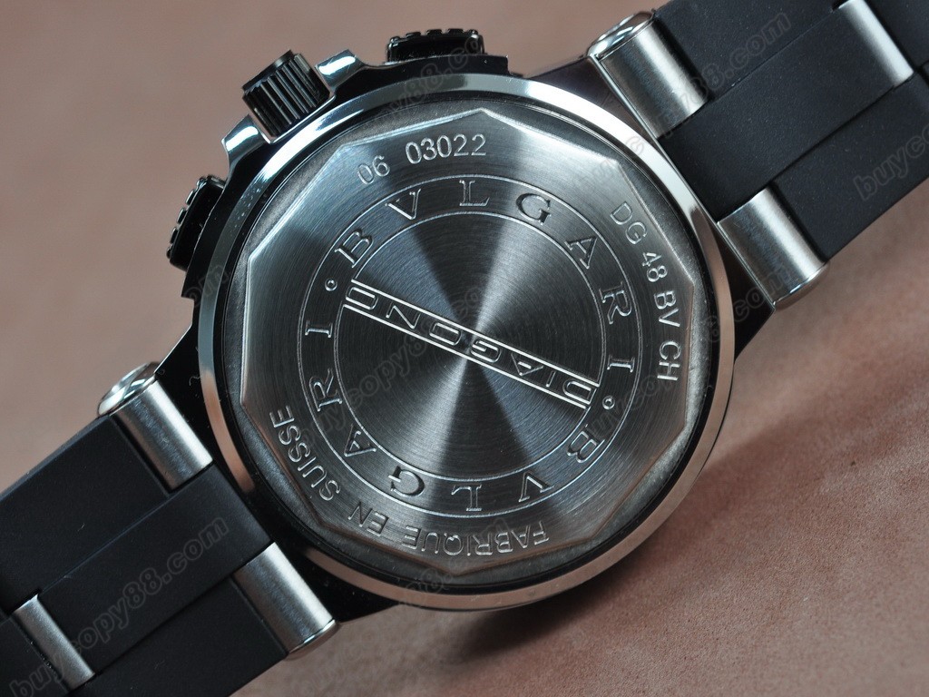 寶格麗 【男性用】 Diagono Aluminium Chrono OS20 石英機芯搭載 3