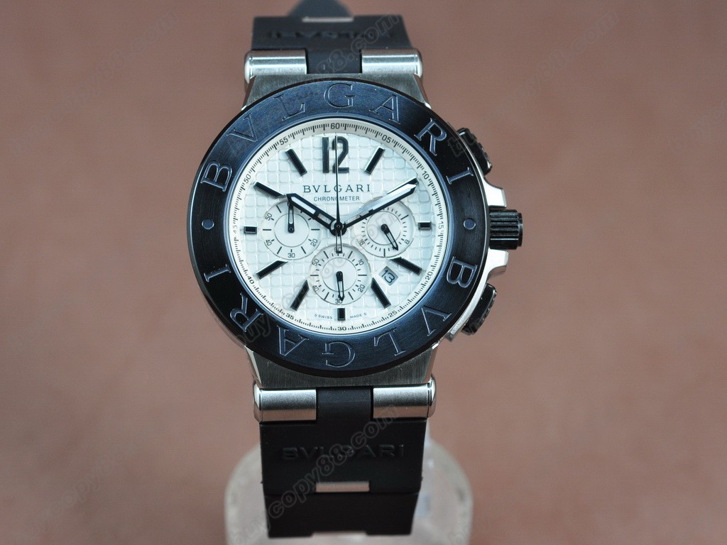 寶格麗 【男性用】 Diagono Aluminium Chrono OS20 石英機芯搭載2