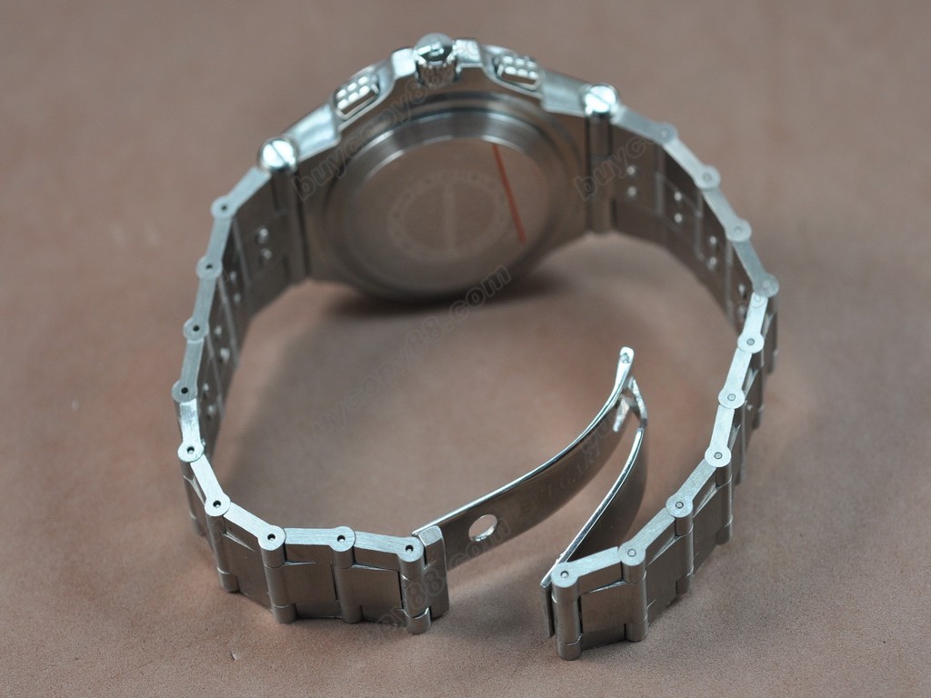 寶格麗 【男性用】Diagono Aluminium Japan OS20 石英機芯搭載 3