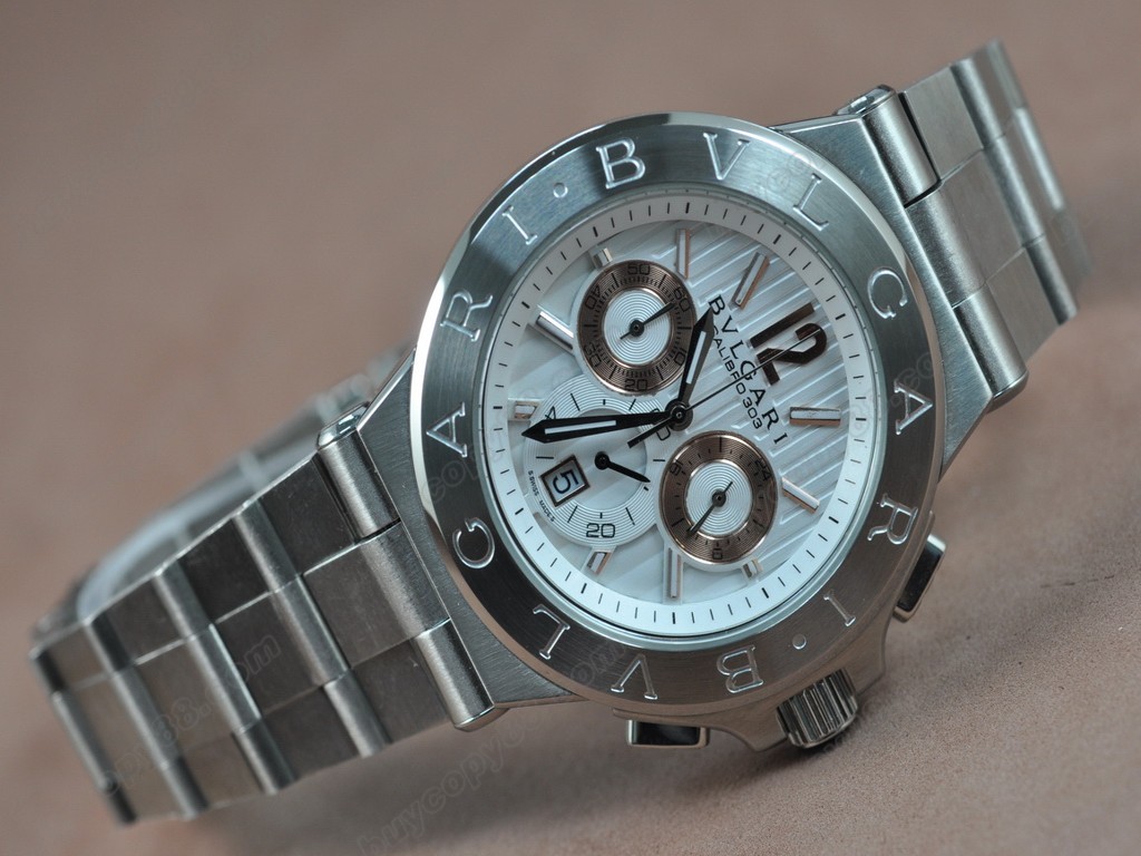 寶格麗【男性用】 Diagono Aluminium Japan  OS20 石英機芯搭載 4