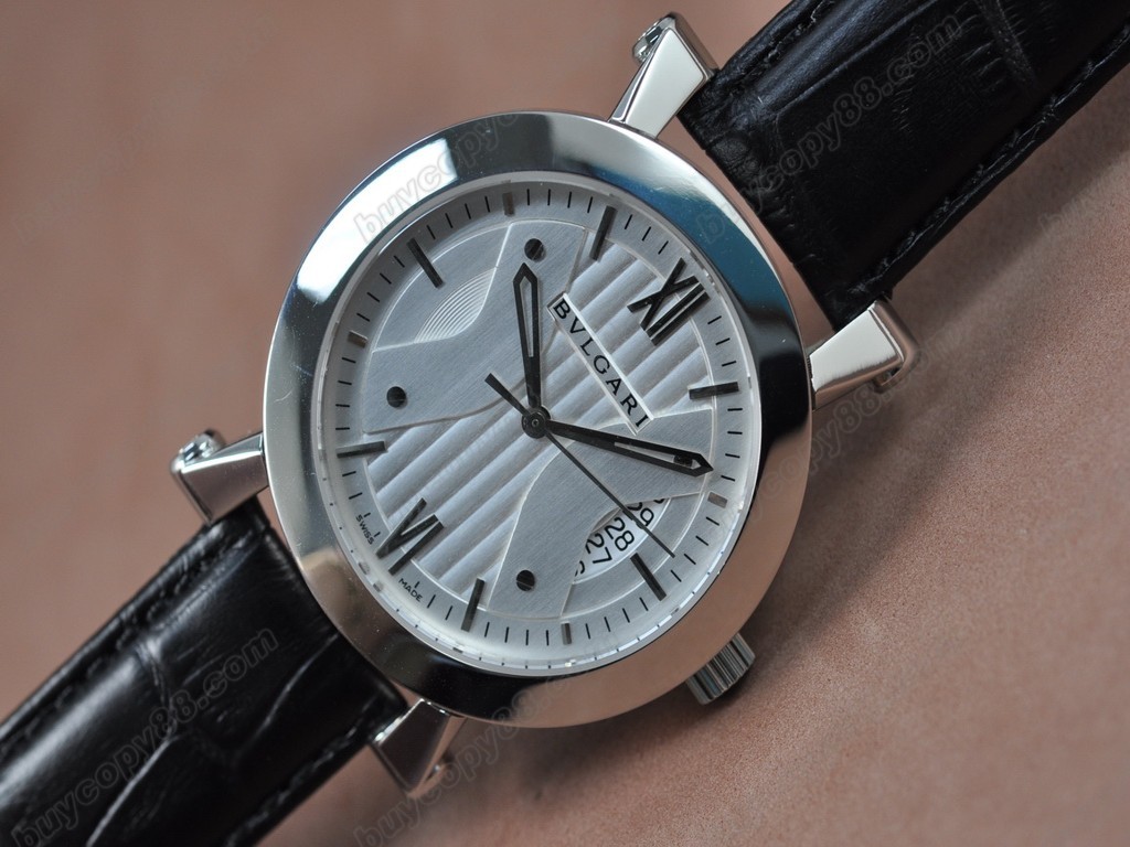 寶格麗 【男性用】 Sotirlo Bvlgari 125th Swiss Eta 2836-2 自動機芯搭載　6