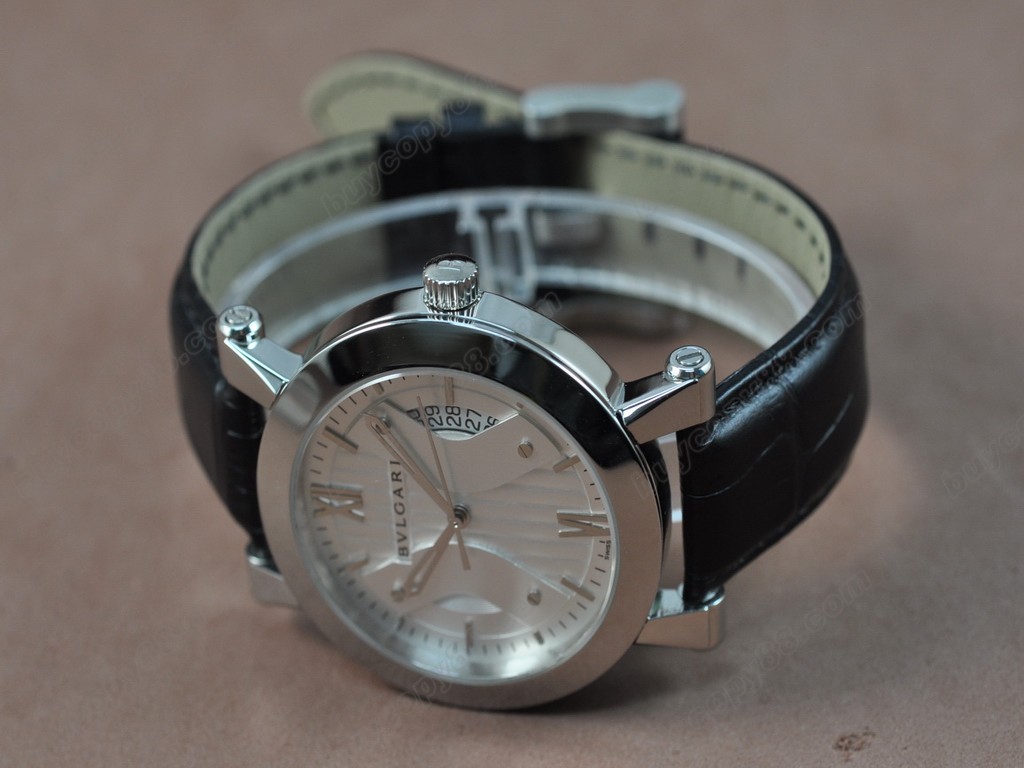 寶格麗 【男性用】 Sotirlo Bvlgari 125th Swiss Eta 2836-2 自動機芯搭載　0