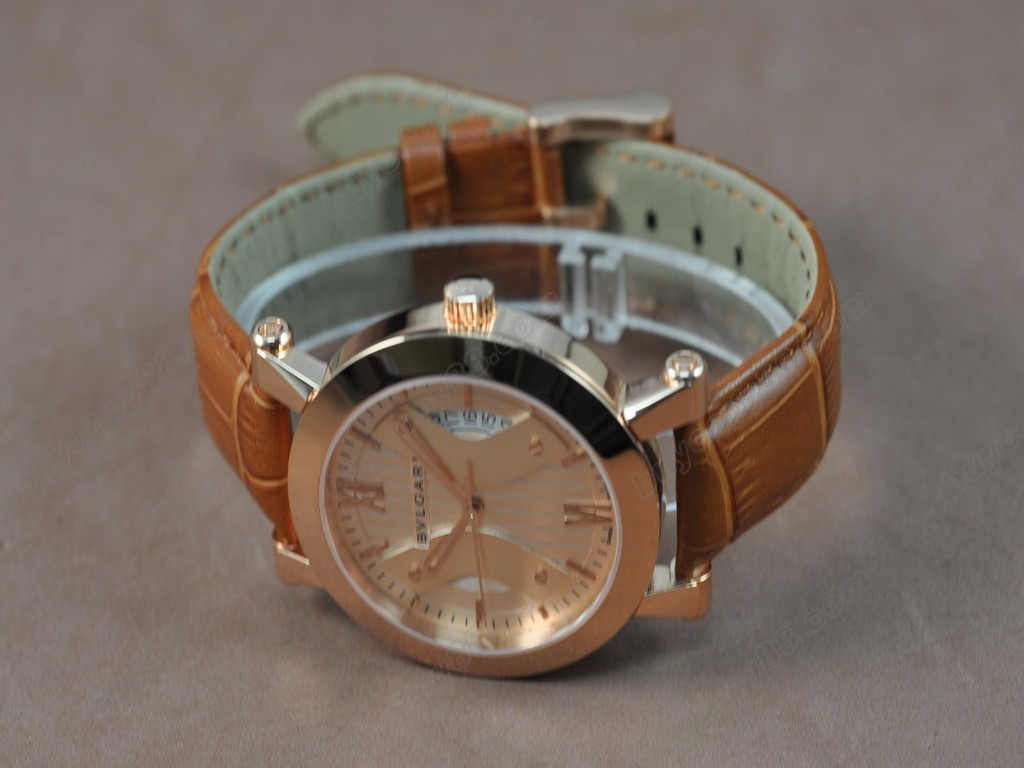 寶格麗 【男性用】 Sotirlo Bvlgari 125th Swiss Eta 2836-2 自動機芯搭載4