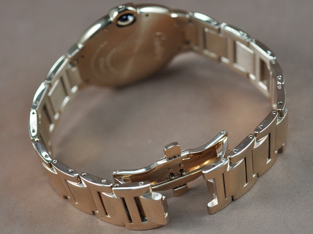 卡地亞【男性用】Ballon Bleu de Cartier RG石英機芯搭載0