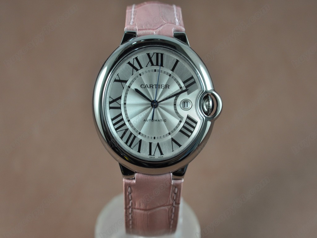 卡地亞【男女兼用】 Ballon Blue de Cartier White Swiss Eta 2824-2 自動機芯搭載 3