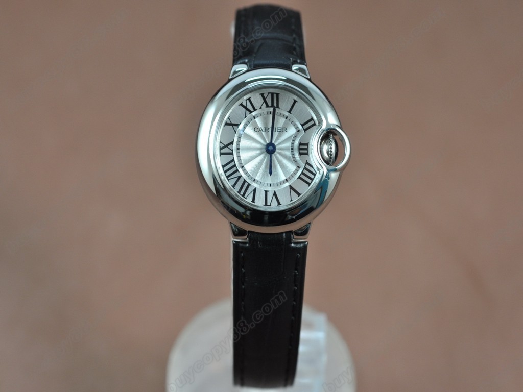 卡地亞【女性用】 Ballon Blue de Cartier Ⅱ White Swiss 石英機芯搭載 7