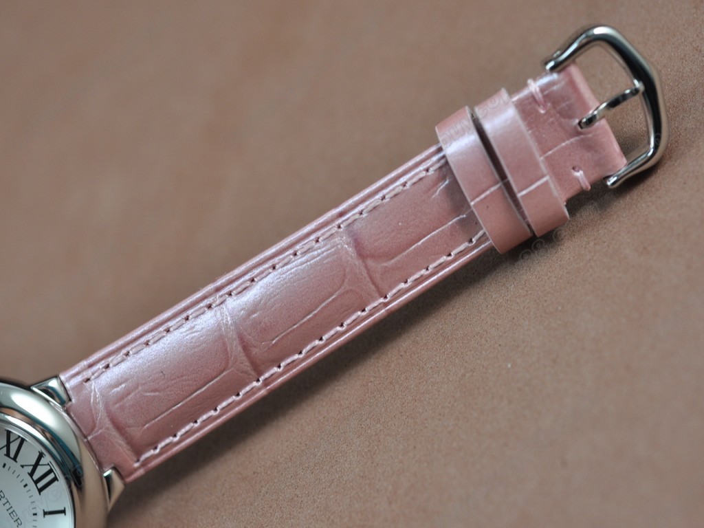 卡地亞【女性用】 Ballon Blue de Cartier Ⅱ White Swiss石英機芯搭載 3