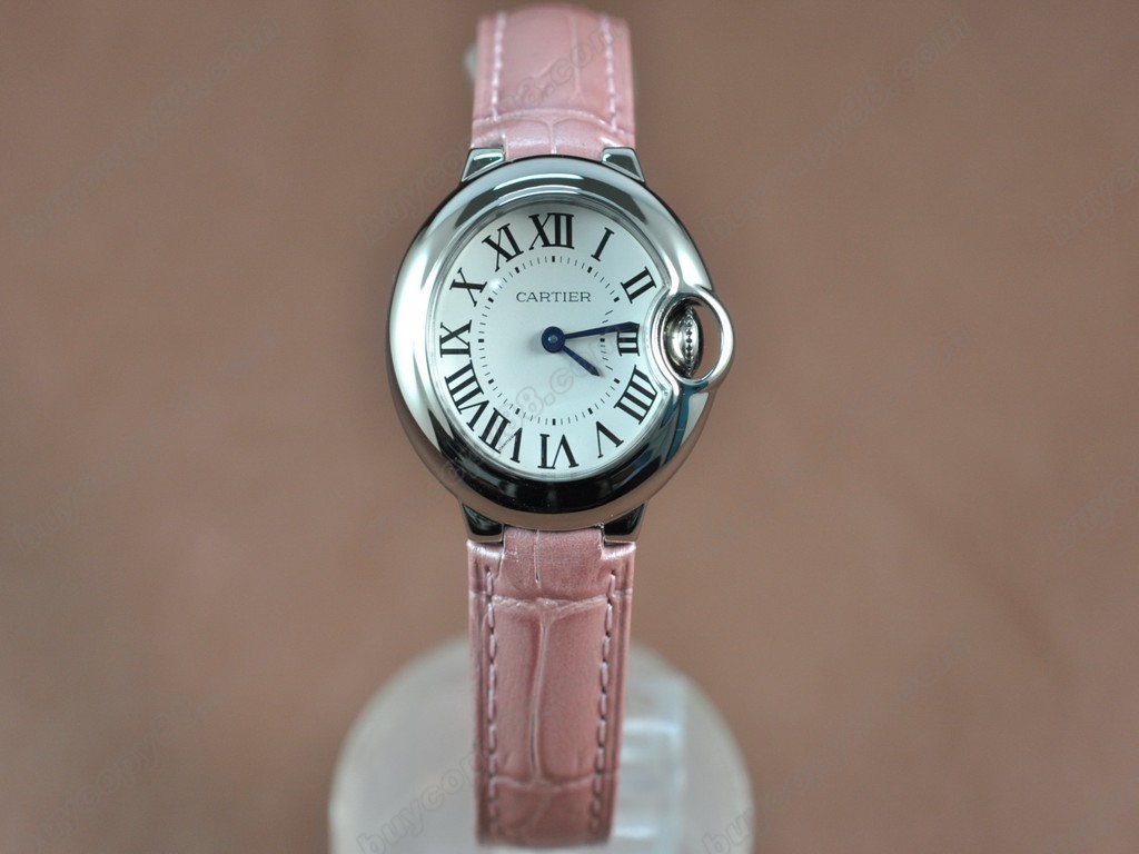 卡地亞【女性用】 Ballon Blue de Cartier Ⅱ White Swiss石英機芯搭載 7