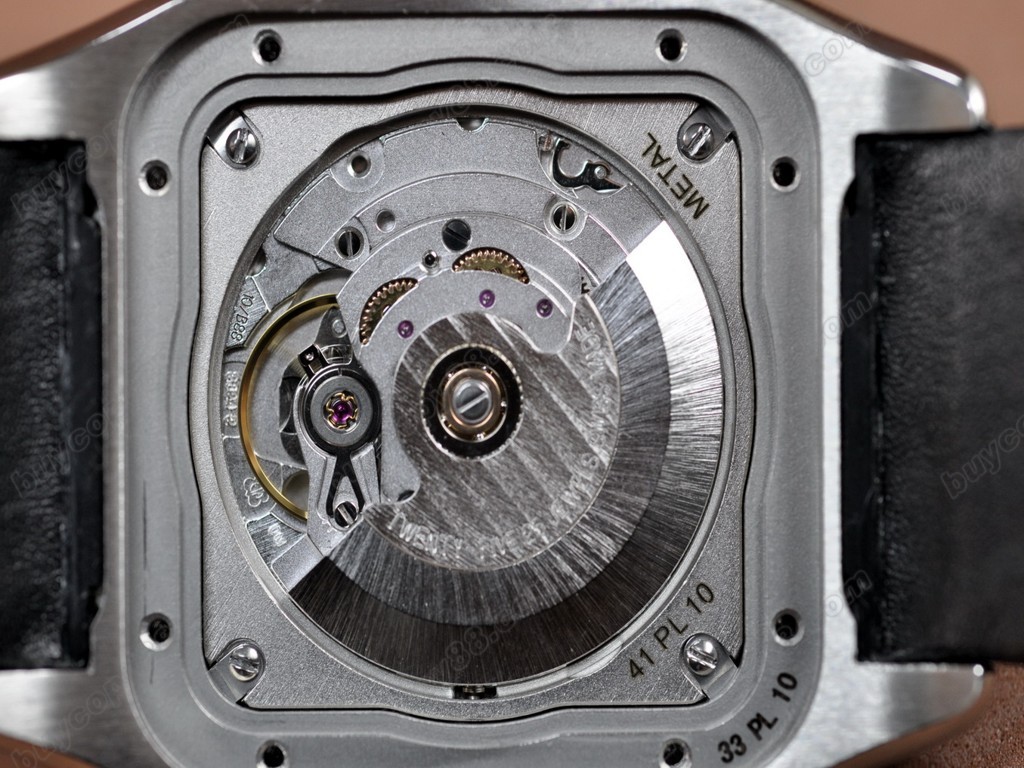 卡地亞【男性用】Santos TT/LE/White Swiss Eta 自動機芯搭載.振頻每小時 28,800 次 1