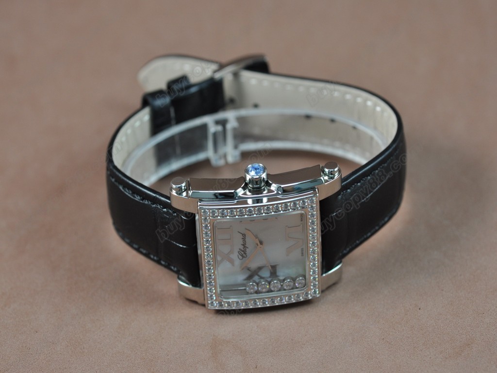 蕭邦錶【女性用】 Happy Diamonds Ladies SS Case White Dial Swiss石英機芯搭載2
