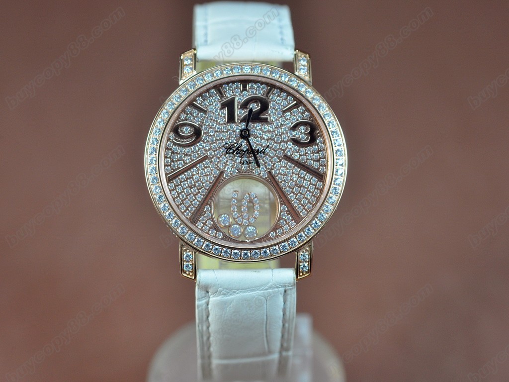 蕭邦錶【女性用】 Ladies SS/Diam Swiss 石英機芯搭載5