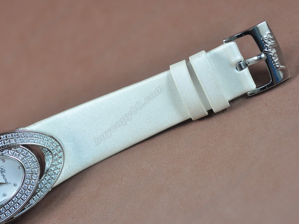 蕭邦錶【女性用】 Ladies SS/Diam Swiss石英機芯搭載3