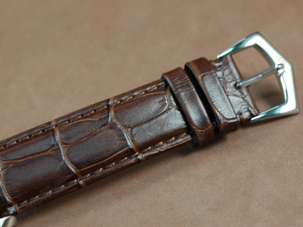 百達翡麗【男性用】 Classics Complications SS Case Brown Dial Brown Strap Japanese 0S 20 石英機芯搭載8