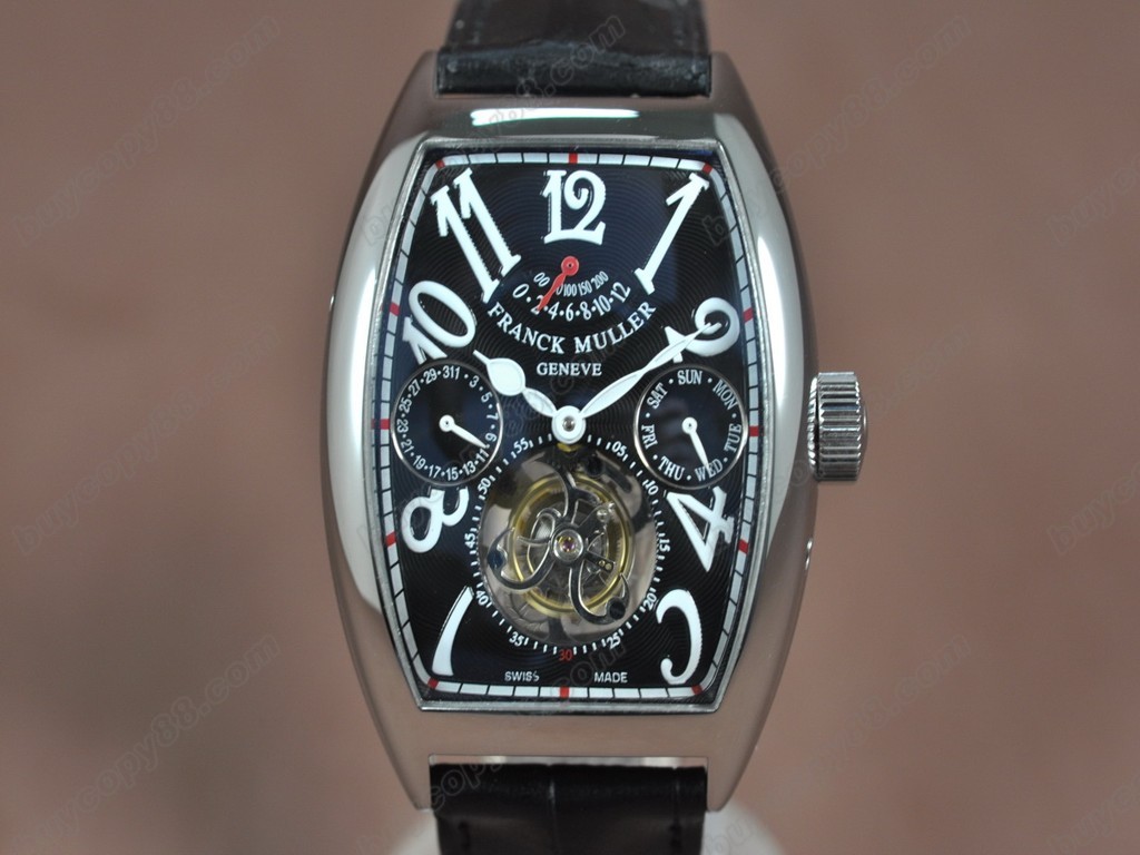法蘭克穆勒【男性用】Casablanca SS/LE Asian Flying Tourbillon 手上鏈搭載7