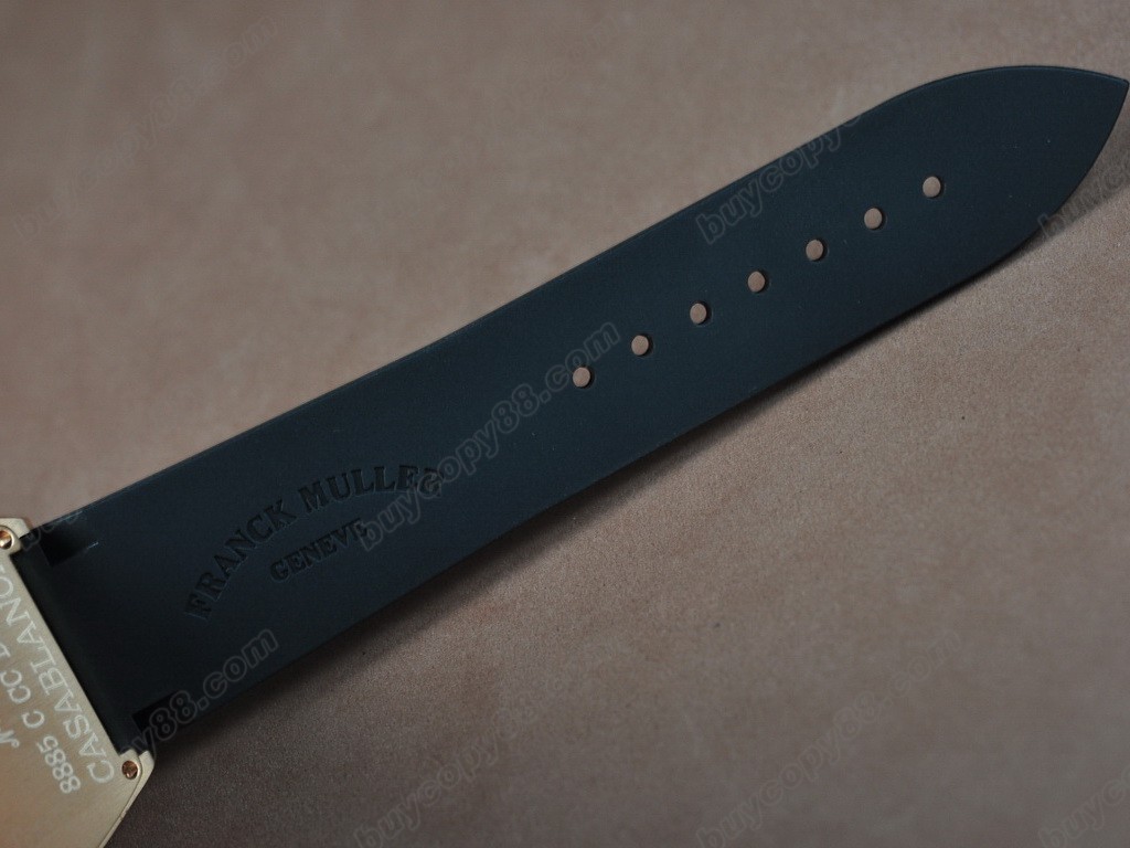 法蘭克穆勒【男性用】Casablanca Chrono RG/LE White A-7750 自動機芯搭載.振頻每小時 28,800 次7