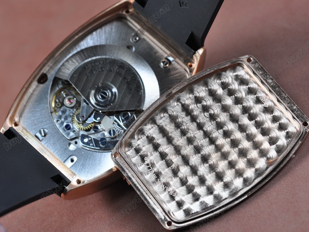 法蘭克穆勒【男性用】Casablanca Chrono RG/LE White A-7750 自動機芯搭載.振頻每小時 28,800 次8